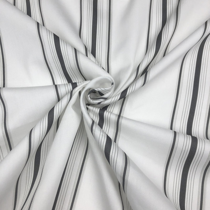 Ebony Cotton Grommet Window Panels, 50" W x 120" L