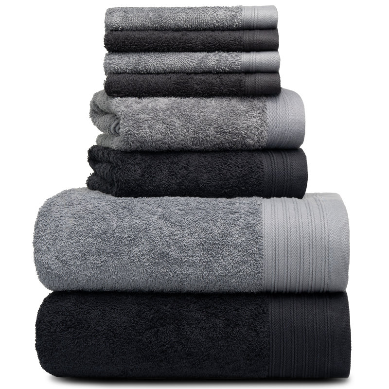 Doncia Midweight Mulit-Size Set, Dark Gray/Black
