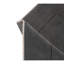 Tapis gris / noir en laine noué à la main 8 pi 9 po x 11 pi 9 po
