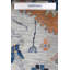 Tapis unique rectangulaire 10 pi 2 po x 13 pi 6 po bleu