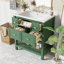 Ensemble de meuble-lavabo simple avec 5 tiroirs