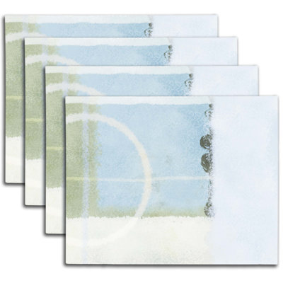 Napperon abstrait en polyester