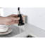 Pull Out Matte Black Faucet For Commercial Sink, Stainless Steel Kitchen With , Smooth Operation