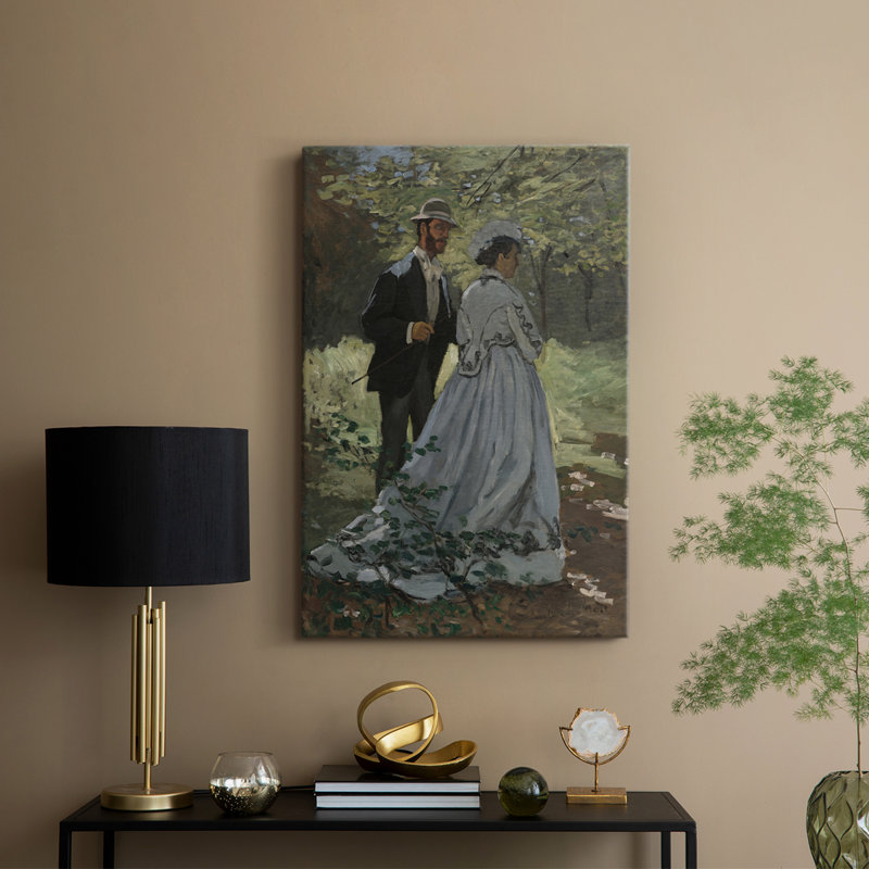 Paysage rétro LXVII - galerie Cavas, H 27 po x l 18 po
