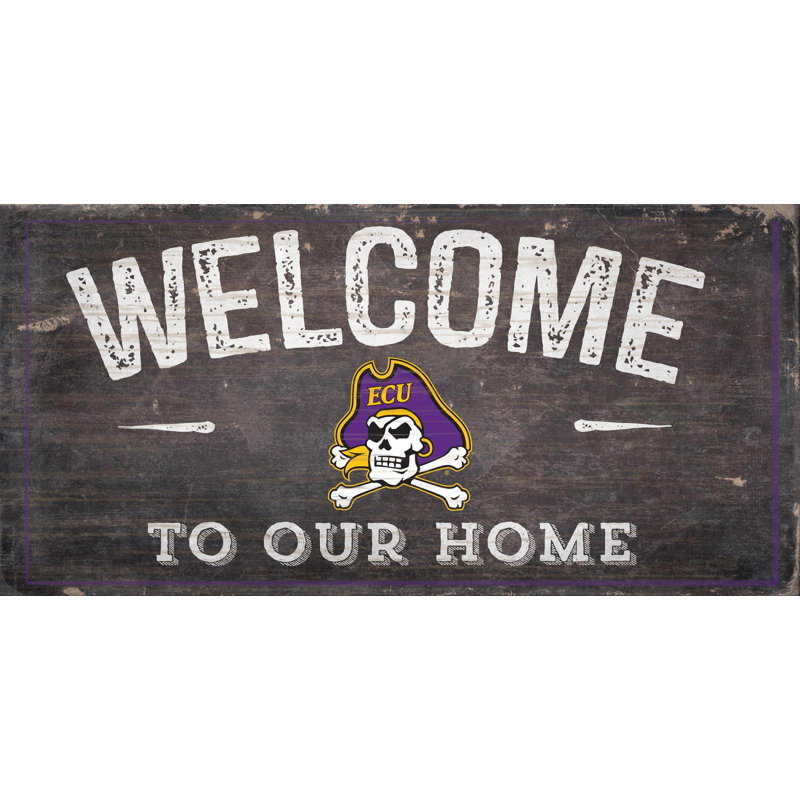 Décoration murale ncaa welcome, Pirates d'East Carolina