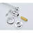 Wall Mount Folding Pot Filler Faucet, Arm For Simple And Efficient Water Filling, Double Handles To Adjust Supply, Corrosion, - Brass Kitchen Faucet With Arm, Easy Control, Corrosion Fingerprint-