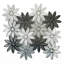 Tuscany 12 in. x 12 in. Glass & Stone Handmade Flower Mosaic Decorative Kitchen & Bathroom Wall Tile