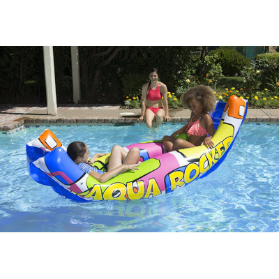 Poolmaster Swimming Pool Float , Aqua Rocker Toy And Lounger For The Pool