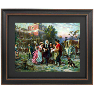 Building The Cradle Of Liberty By Jean Leon Gerome Ferris