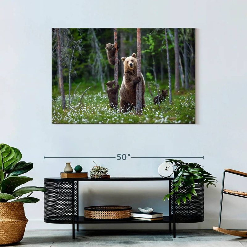 Brampt Grizzly Bear Group, H 30 po x l 45 po