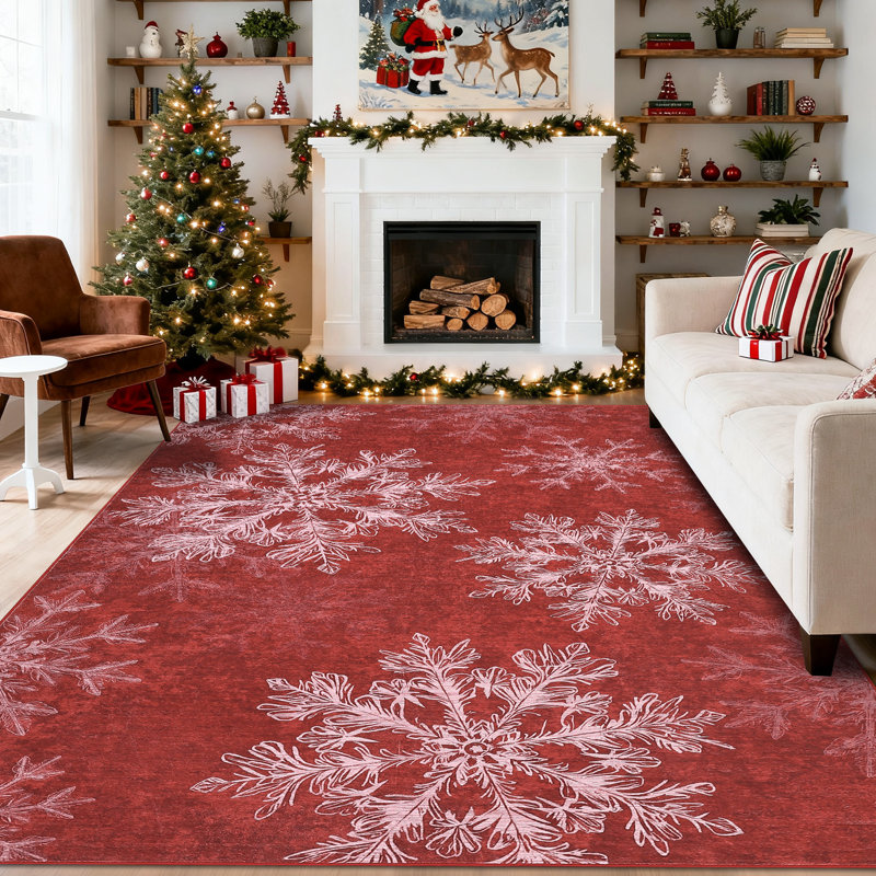 Tapis Christmas Christmas, Rectangle 4pi x 6 pi