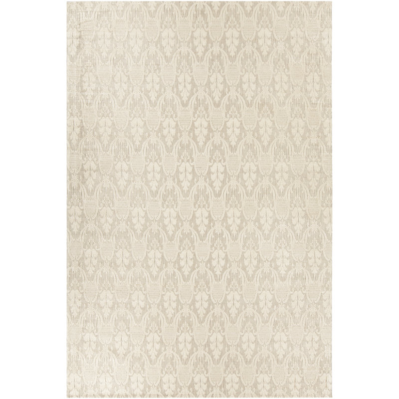 Vaishali Wool Floral Indoor Rug, 5' x 7'6"