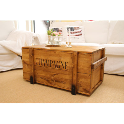Gannon Solid Wood Coffee Table