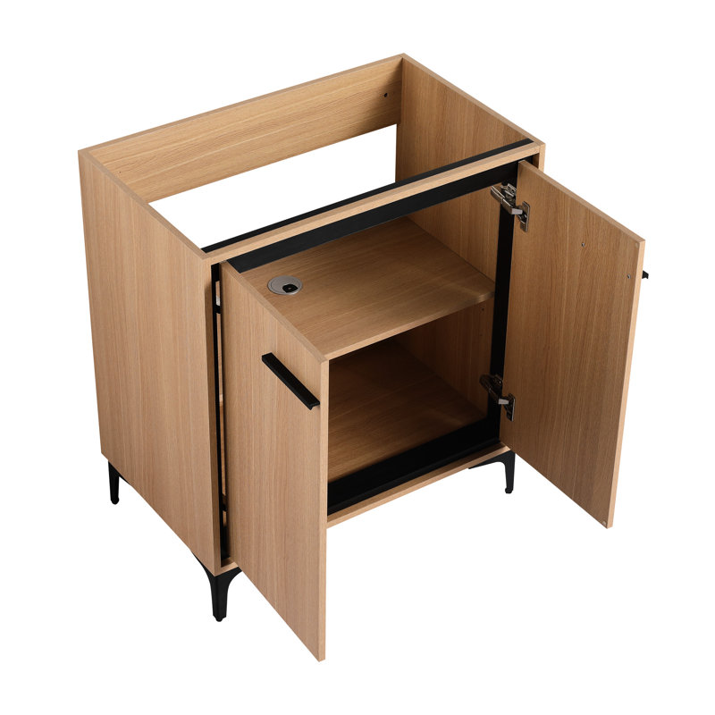 Base de meuble-lavabo 30 po sans lavabo, armoire, en bois d'ingénierie, meuble-lavabo américain de 30 po - Classic