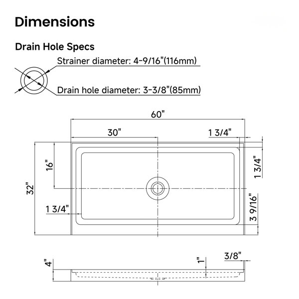 Dimensions du produit