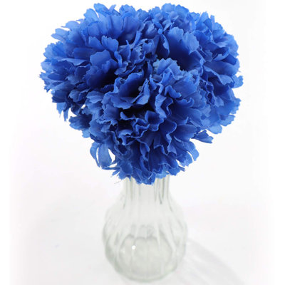 Pot de fleurs en soie