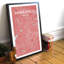 Minneapolis City Map 1 Piece Wall Art-1423440154