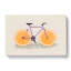 Orange Slice Bicycle - Wrapped Canvas-61877339