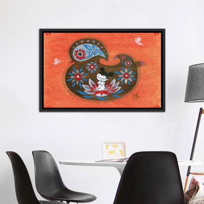 «Folk Blessings - Duck» par Martin Hsu - reproduction d'art