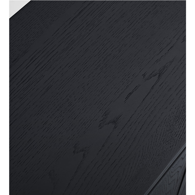 Sideboa rétro noir et minimaliste