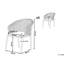 Muldrow Patio Dining Armchair with Cushion