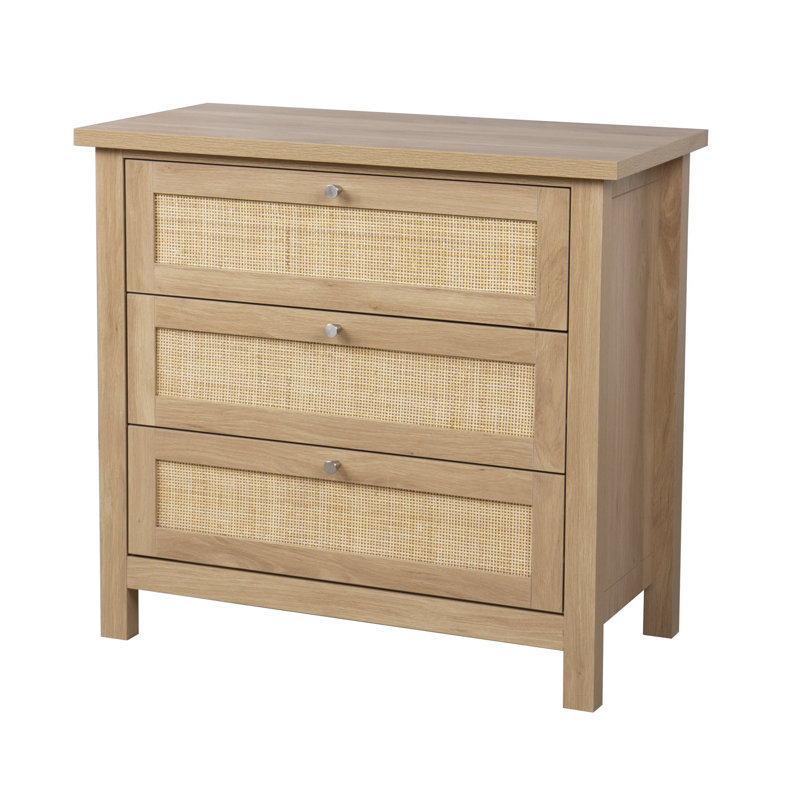 Ludden 3 - Drawer Standard Accent Chest, Oak