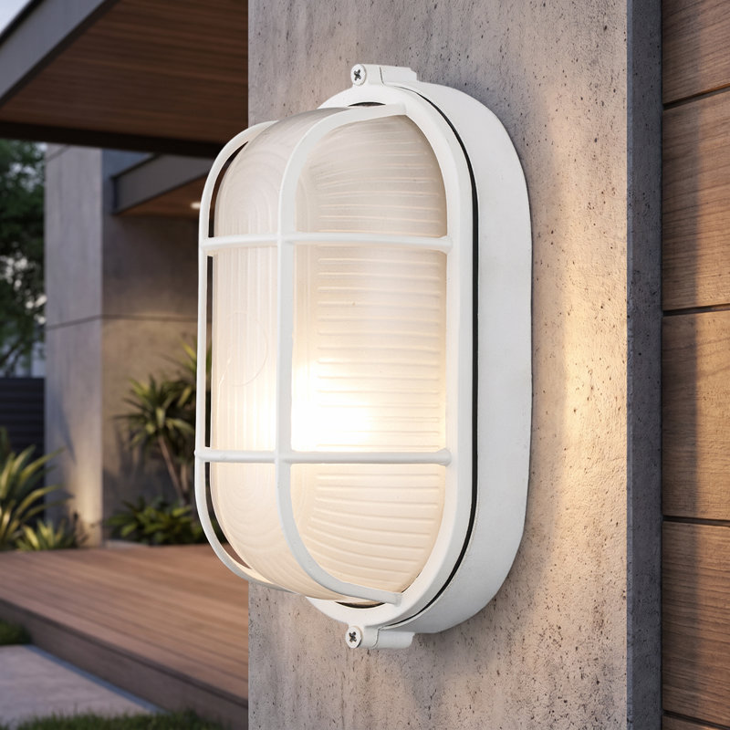 Lumière à cloison pour l'extérieur Lia, Blanc