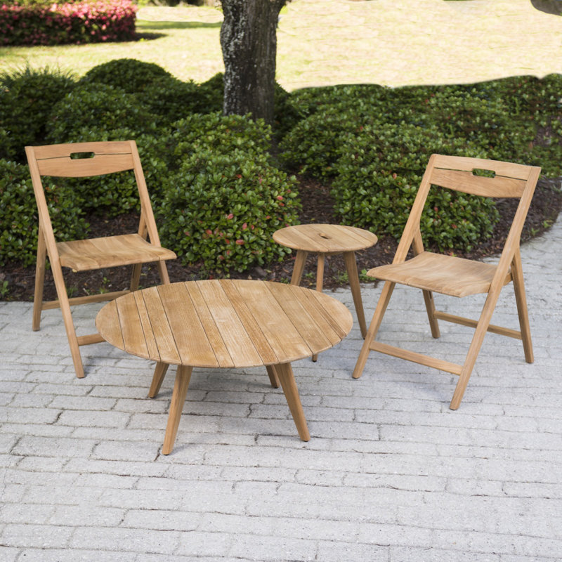 Teak 2 - Person Patio Conversation Set