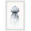 «Floating Jellyfish», reproduction encadrée-533541845