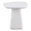 Ensemble de tables de bout à piédestal en céramique 2 pièces Durand