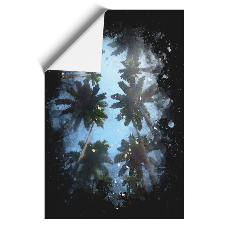 Palm Trees Vol.1 - Unframed Painting, 84cm H x 59cm W x 0.1cm D