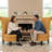 Fulviah Velvet Slipper Chair-230050318