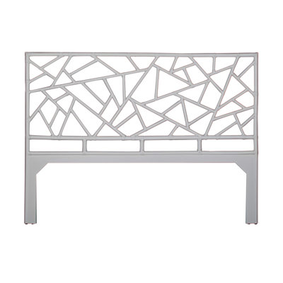 Tiffany Wicker/Rattan Open-Frame Headboard