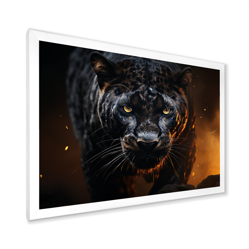 Dunnam sur toile, H 16 po x l 32 po x P 1 po, Cadre simple blanc