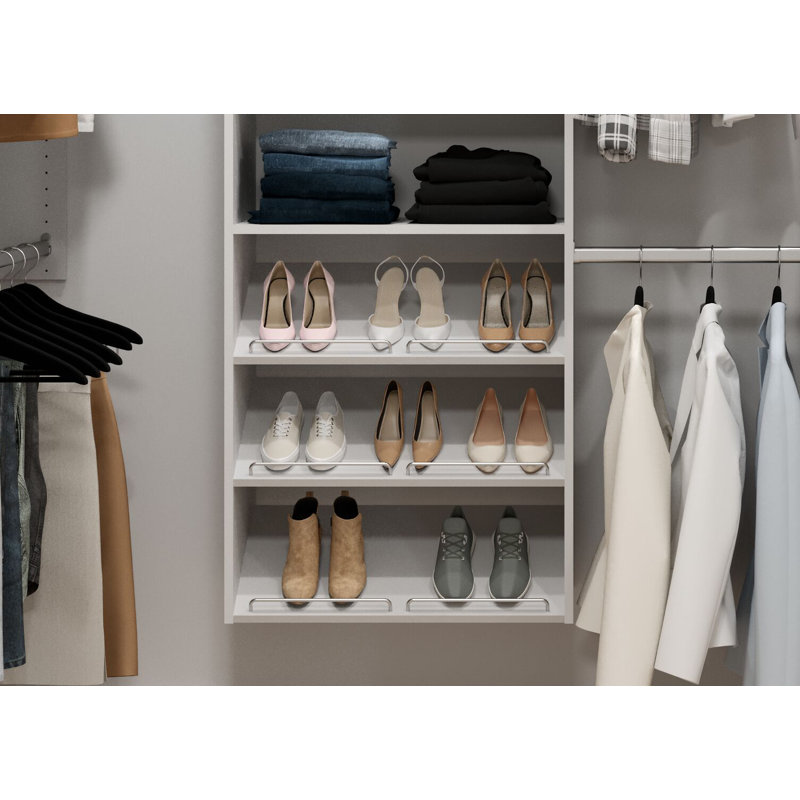 36'' - 60'' Closet System (Can Be Cut To Fit), White
