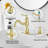 Single-Hole Single-handle Bathroom Faucet with Drain Assembly-88841725