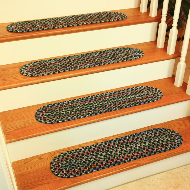 Tapis d'escalier Deckerville, Bleu marine