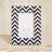 Neha Navy Chevron Patterned Photo Frame-1072803889