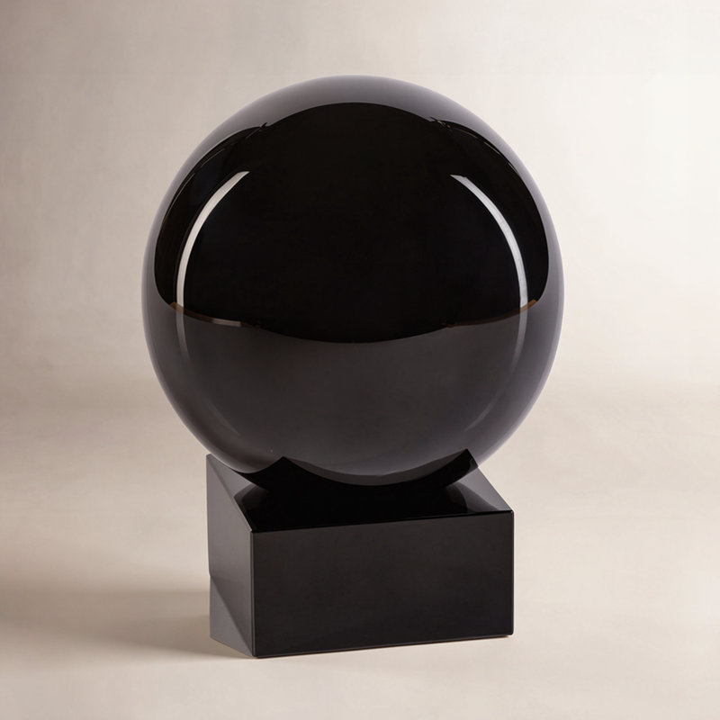 Rafael Figurines & Sculptures, 7.5"H x 6" W x 6" D, Black