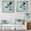 Branche de figuier bleue - Tableau botanique encadré-336332673-336332701