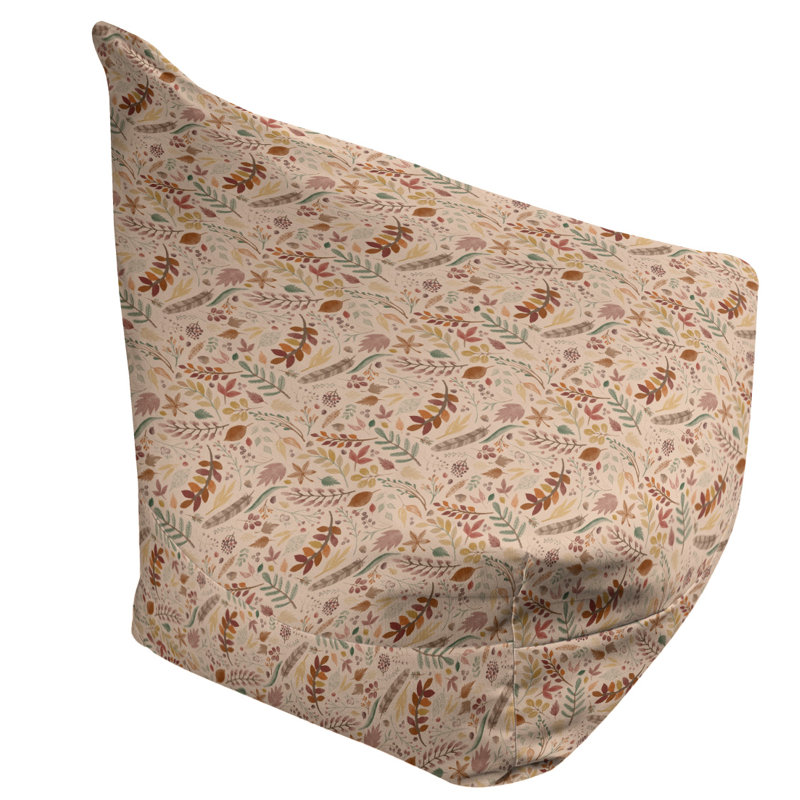 Fauteuil à billes standard &, Orange / Vert, H 29 po x l 38 po x P 42 po