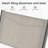 Parma 2-person Folding Patio Conversation Set-830263846