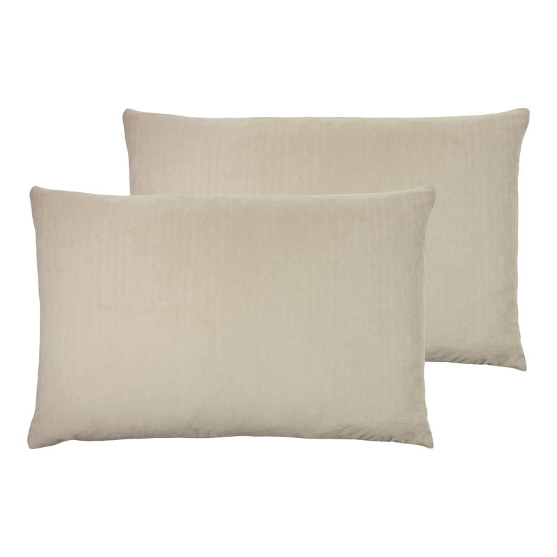 Bouley Rectangular Scatter Cushion, Polyester, Cream