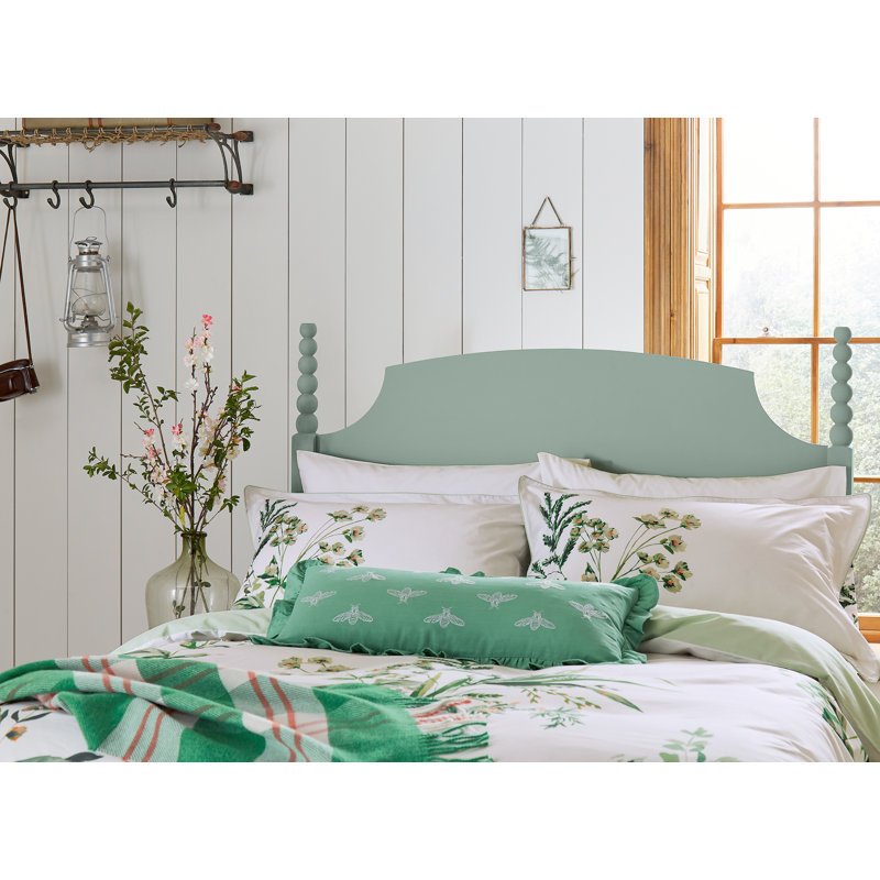 Lakeside Floral Green 180 TC, Super King - 2 Standard Pillowcases