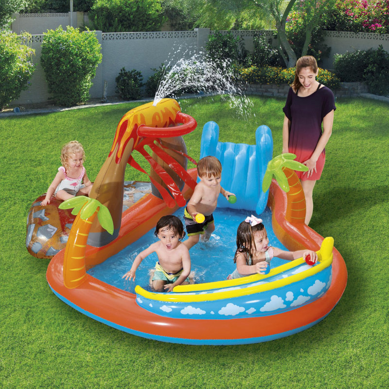 Free Form Kiddie Pool 104cm H x 265cm W x 265cm L