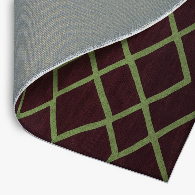 Tapis rouge intérieur et extérieur Trellis, Rectangle 9 pi x 12 pi