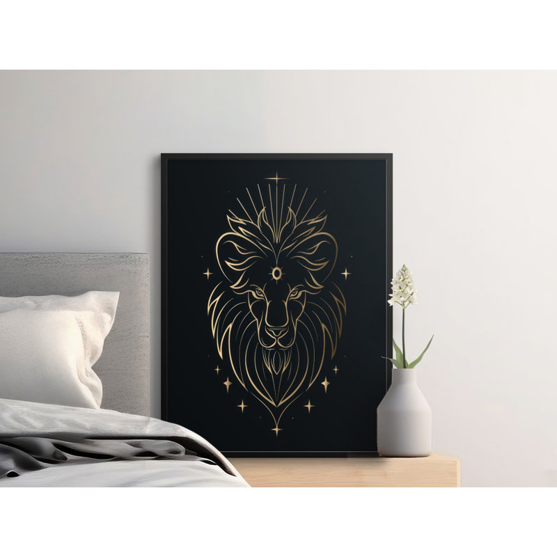 Mehar 1 Piece Floater Frame Wall Art, 8x12