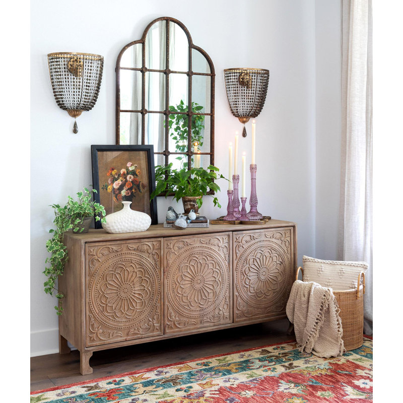 Southern Classic Arch Framed Wall Mirror
