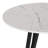 31.5'' Round Metal Base Dining Table-1467855158