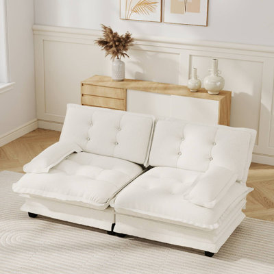 Upholstered Chenille Comfy Cloud Sofa